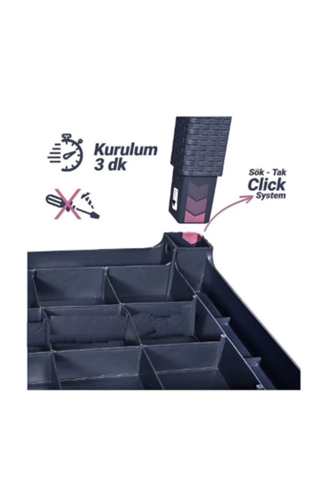 90x90 Rattan Masa Balkon Bahçe Teras Masası Kare Rattan Masa