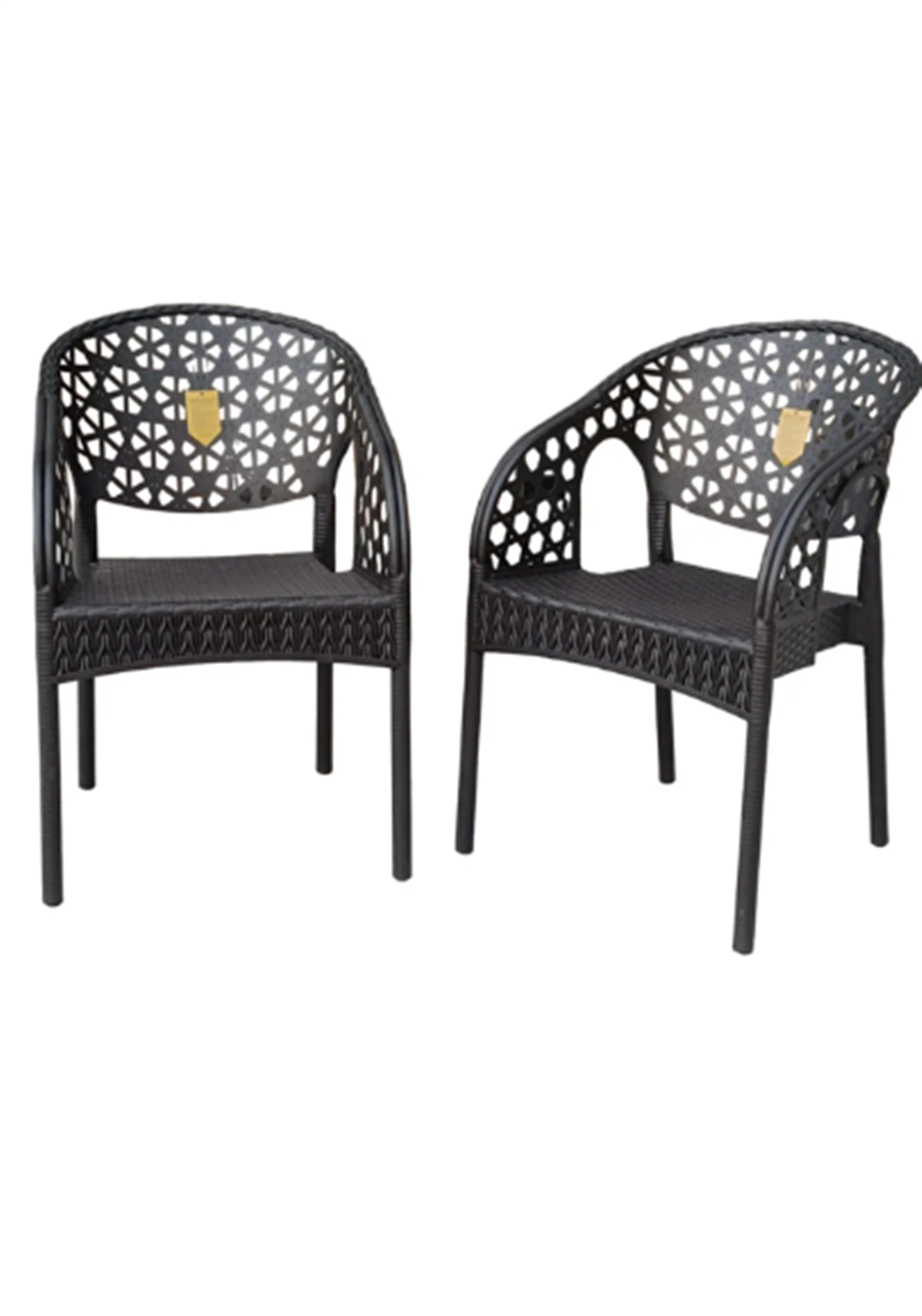 2 Adet Lotus Bahçe Balkon Sandalyesi 2 Adet Rattan Desenli Sandalye 1. Kalite Koltuk Rahatlığı